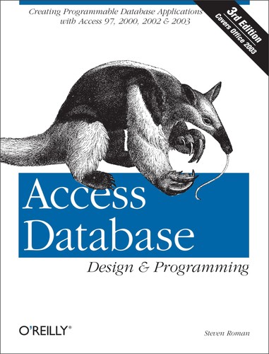 Access database design - database, &