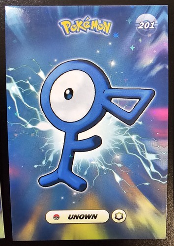 Unown pokemon card - pokemon, database