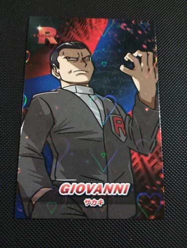 Pokemon giovanni heart holo - giovanni,