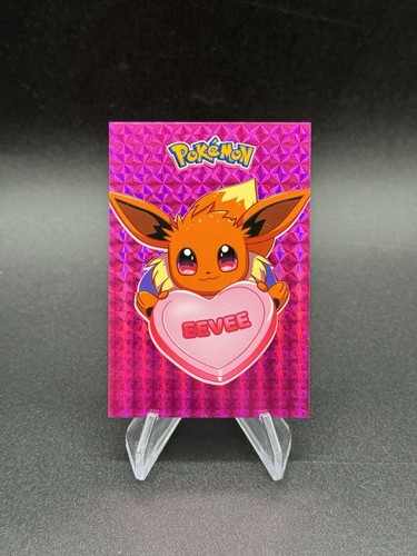 Eevee valentines prism - eevee, holo