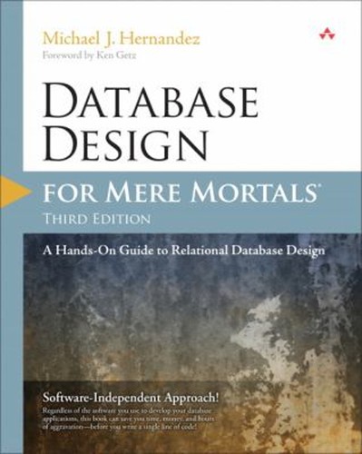 Database design for mere - design,